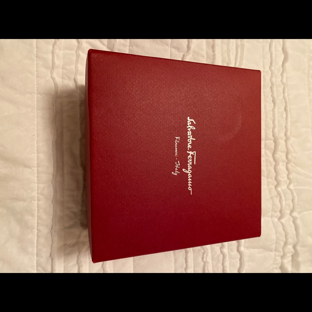 Black Ferragamo Belt